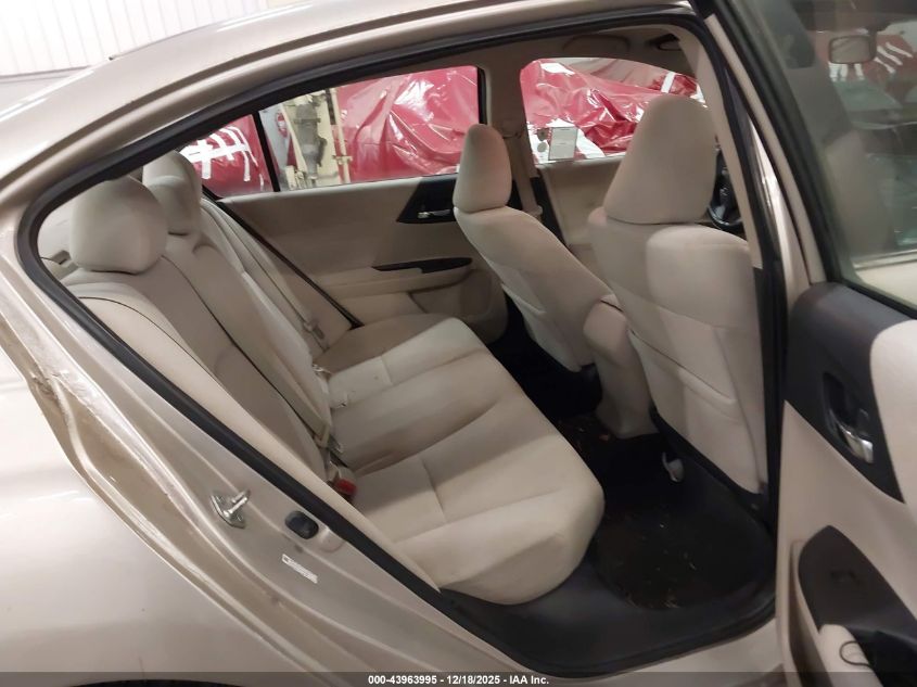 2013 Honda Accord Lx VIN: 1HGCR2F37DA038293 Lot: 43963995