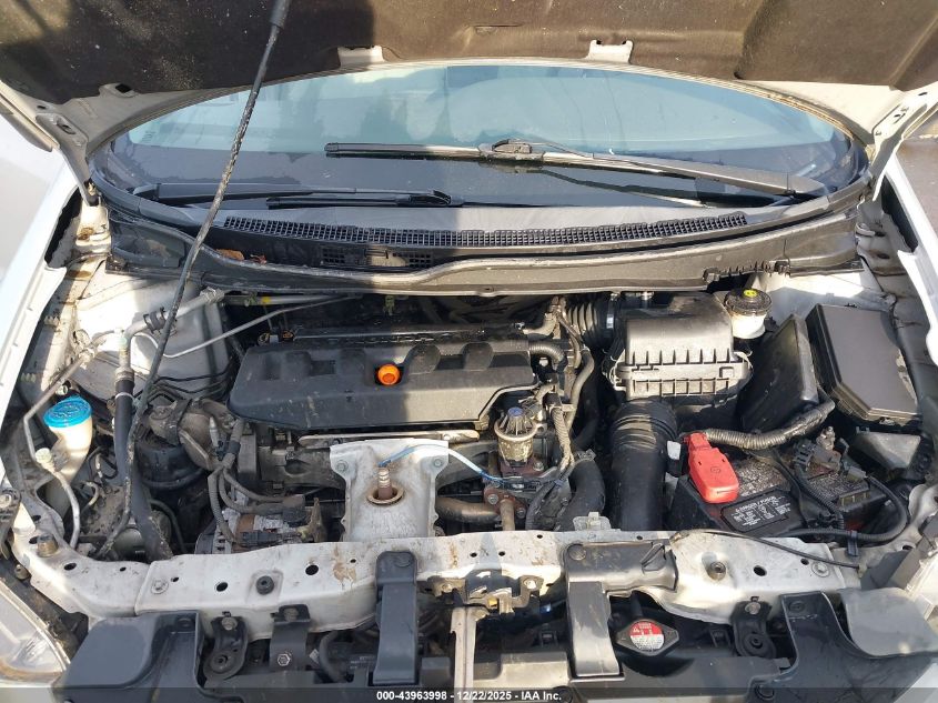 2012 Honda Civic Ex VIN: 2HGFB2F80CH302600 Lot: 43963998