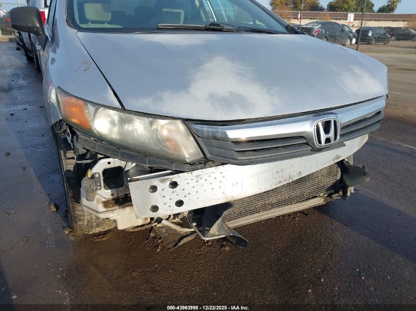 2012 Honda Civic Ex VIN: 2HGFB2F80CH302600 Lot: 43963998