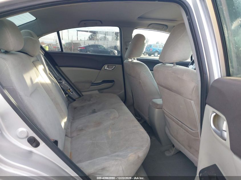 2012 Honda Civic Ex VIN: 2HGFB2F80CH302600 Lot: 43963998