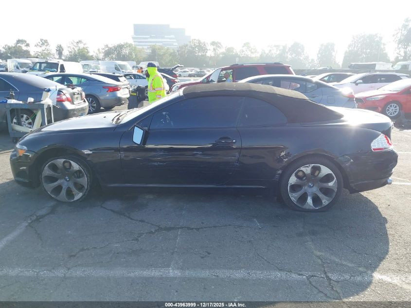 2005 BMW 645Ci VIN: WBAEK73465B325896 Lot: 43963999