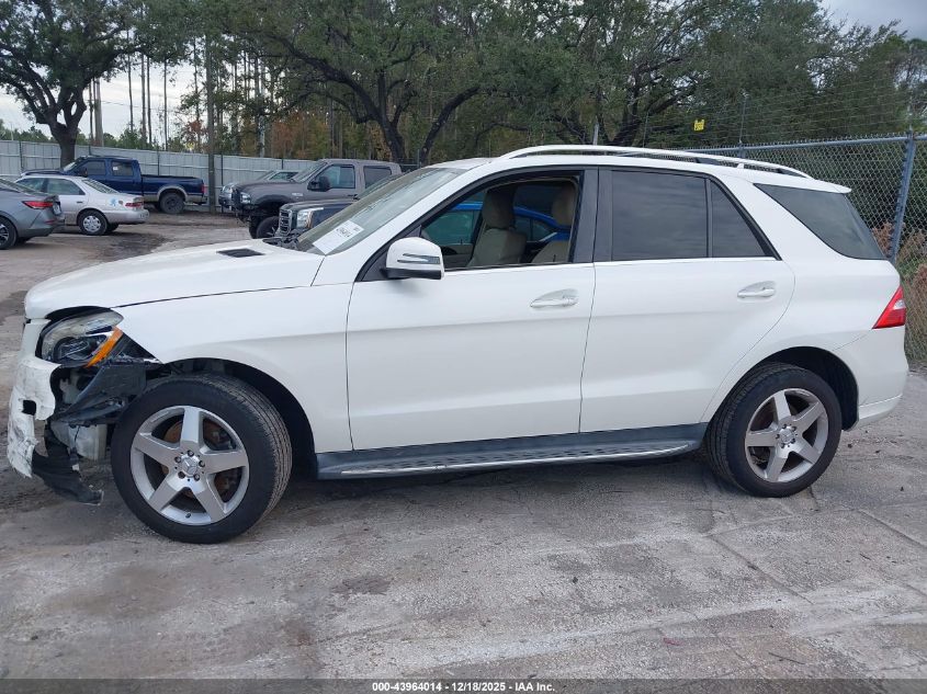 2014 Mercedes-Benz Ml 350 VIN: 4JGDA5JB4EA322732 Lot: 43964014