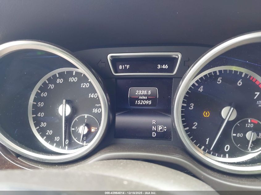 2014 Mercedes-Benz Ml 350 VIN: 4JGDA5JB4EA322732 Lot: 43964014