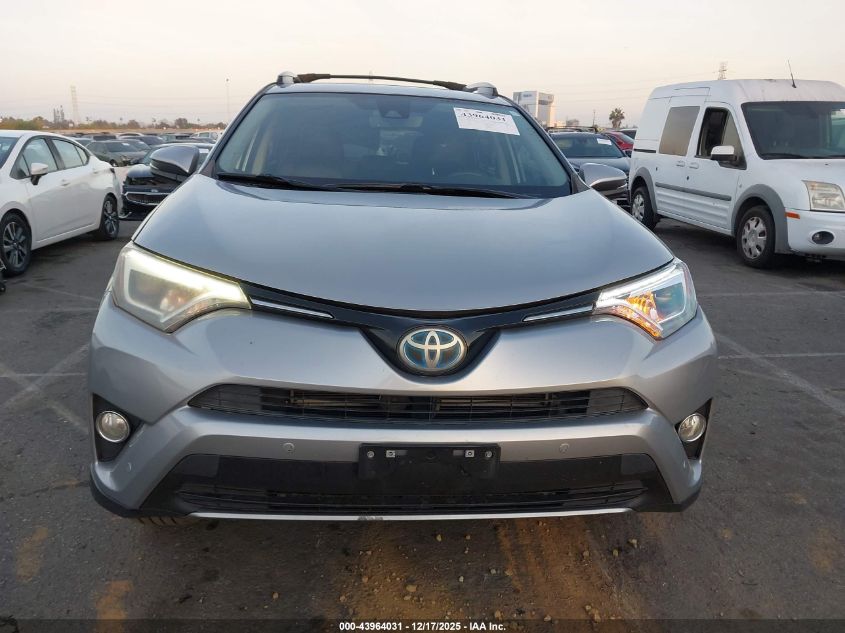 2017 Toyota Rav4 Hybrid Limited VIN: JTMDJREV6HD120753 Lot: 43964031