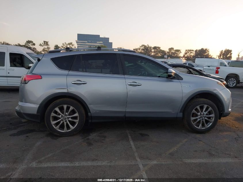 2017 Toyota Rav4 Hybrid Limited VIN: JTMDJREV6HD120753 Lot: 43964031