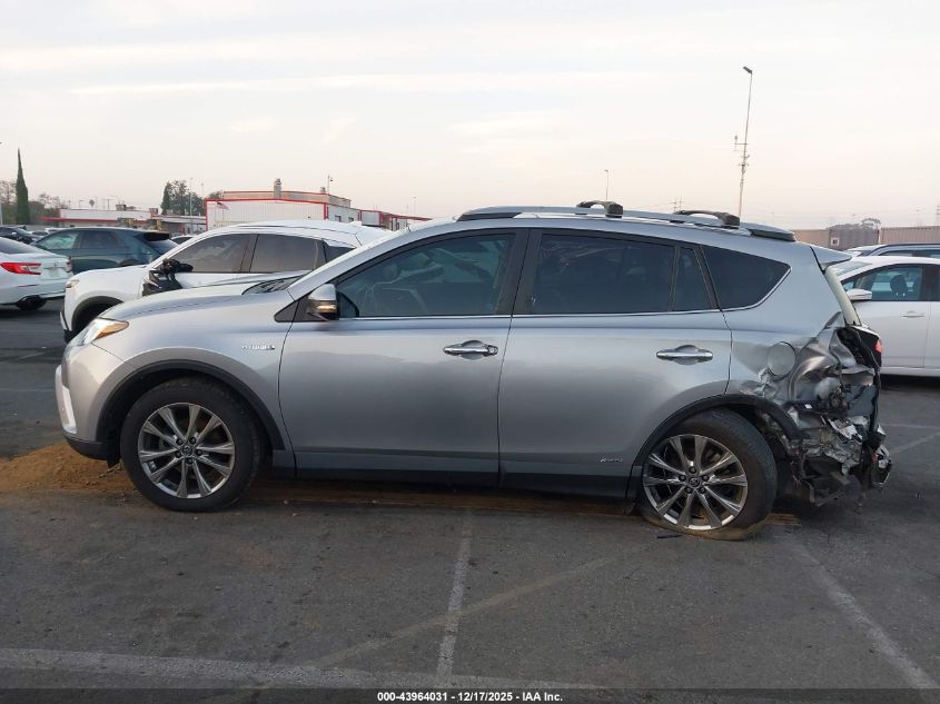 2017 Toyota Rav4 Hybrid Limited VIN: JTMDJREV6HD120753 Lot: 43964031