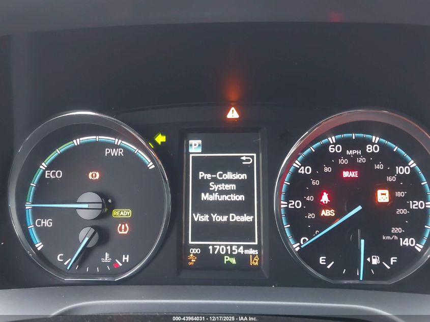 2017 Toyota Rav4 Hybrid Limited VIN: JTMDJREV6HD120753 Lot: 43964031