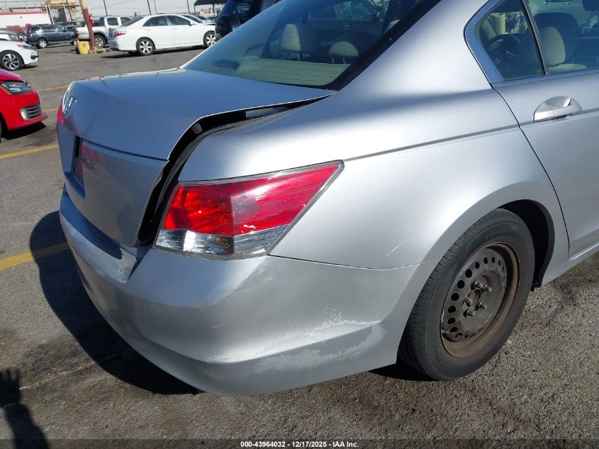 2008 Honda Accord 2.4 Lx VIN: JHMCP26368C065398 Lot: 43964032