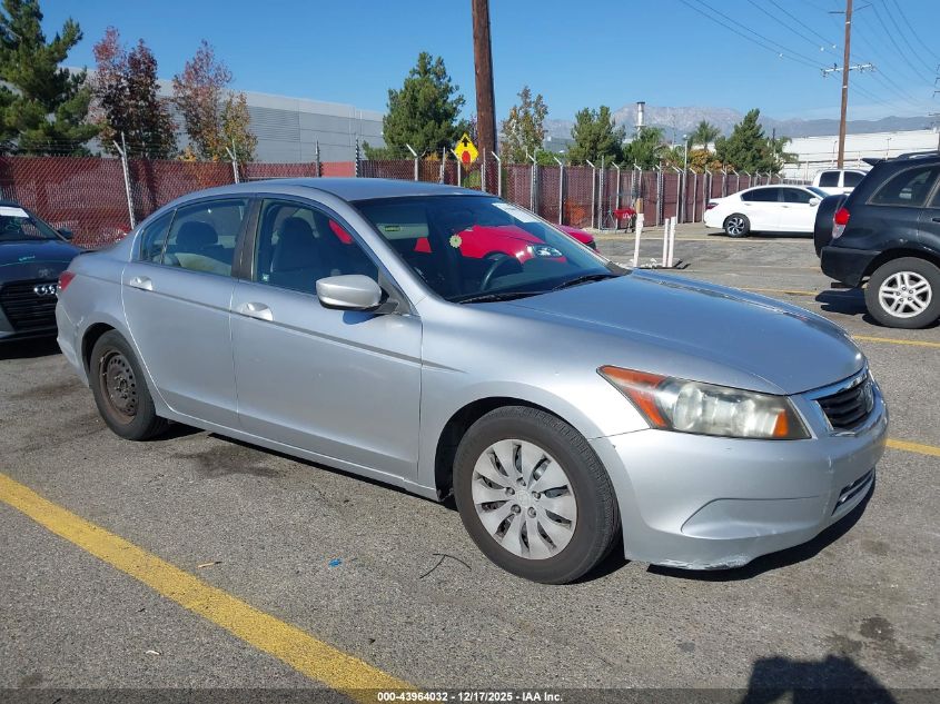 2008 Honda Accord 2.4 Lx VIN: JHMCP26368C065398 Lot: 43964032