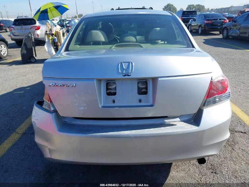 2008 Honda Accord 2.4 Lx VIN: JHMCP26368C065398 Lot: 43964032