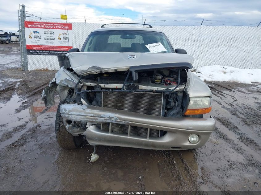 2001 Dodge Durango Slt VIN: 1B4HS28Z11F523986 Lot: 43964039