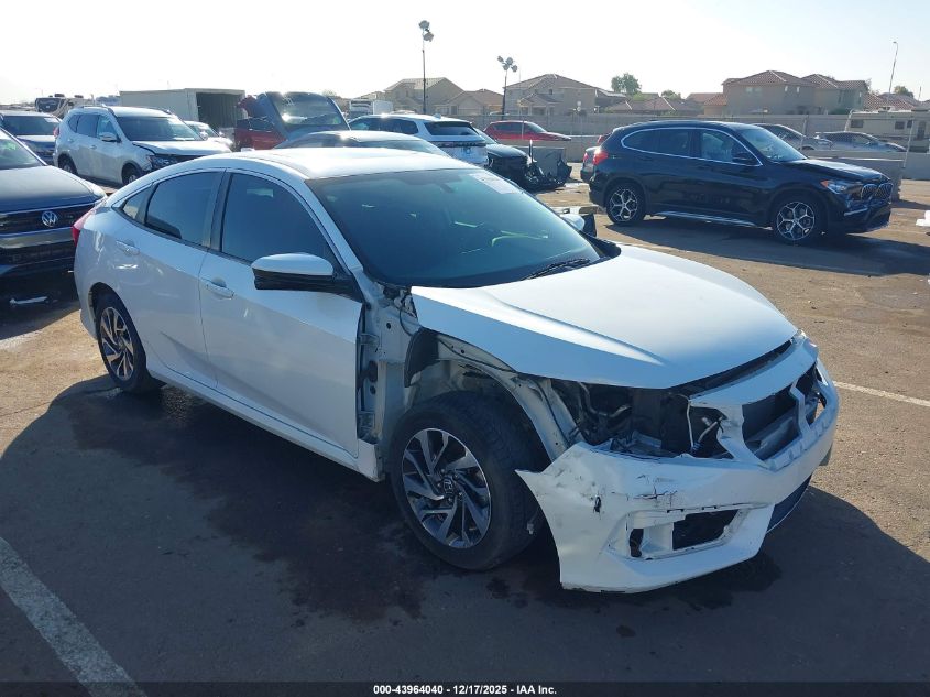 2017 Honda Civic Ex VIN: 2HGFC2F73HH558760 Lot: 43964040