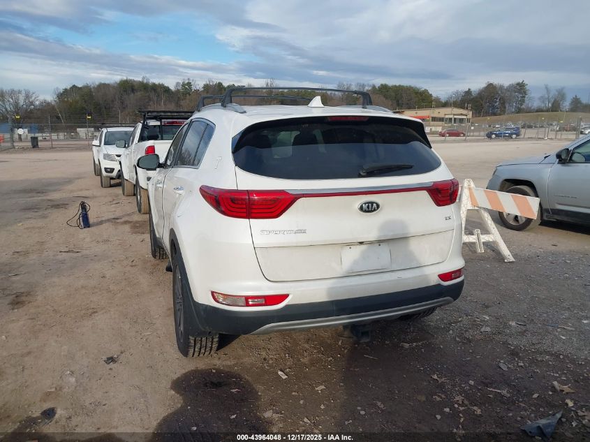 2018 Kia Sportage Ex VIN: KNDPNCAC5J7425295 Lot: 43964048