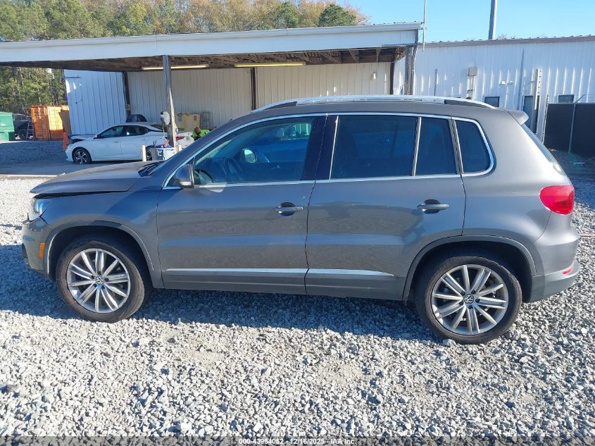 2014 Volkswagen Tiguan Sel VIN: WVGBV3AX2EW587390 Lot: 43964052