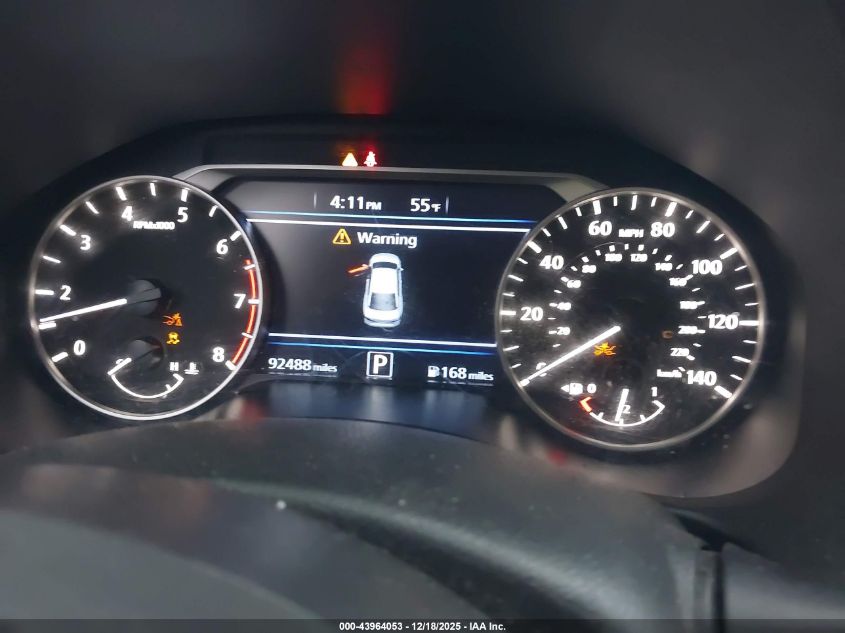 2021 Nissan Altima Sv Fwd VIN: 1N4BL4DV5MN315808 Lot: 43964053