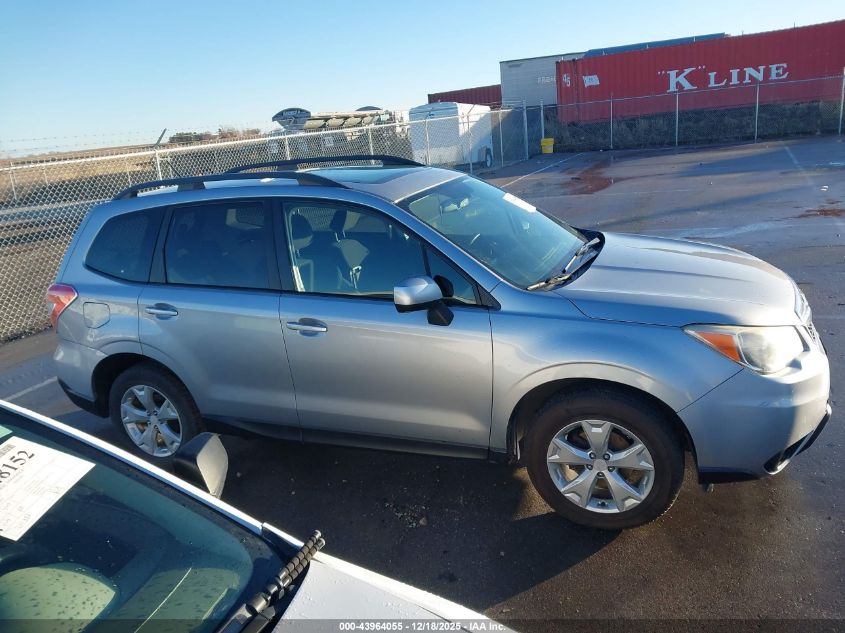 2015 Subaru Forester 2.5I Premium VIN: JF2SJADC6FH500594 Lot: 43964055