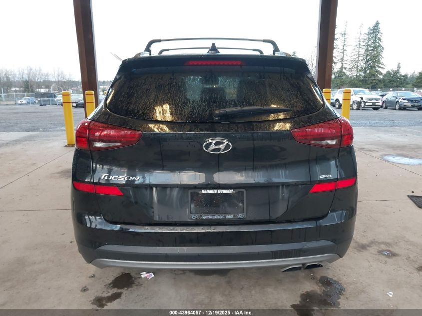 2021 Hyundai Tucson Ultimate VIN: KM8J3CAL9MU346662 Lot: 43964057