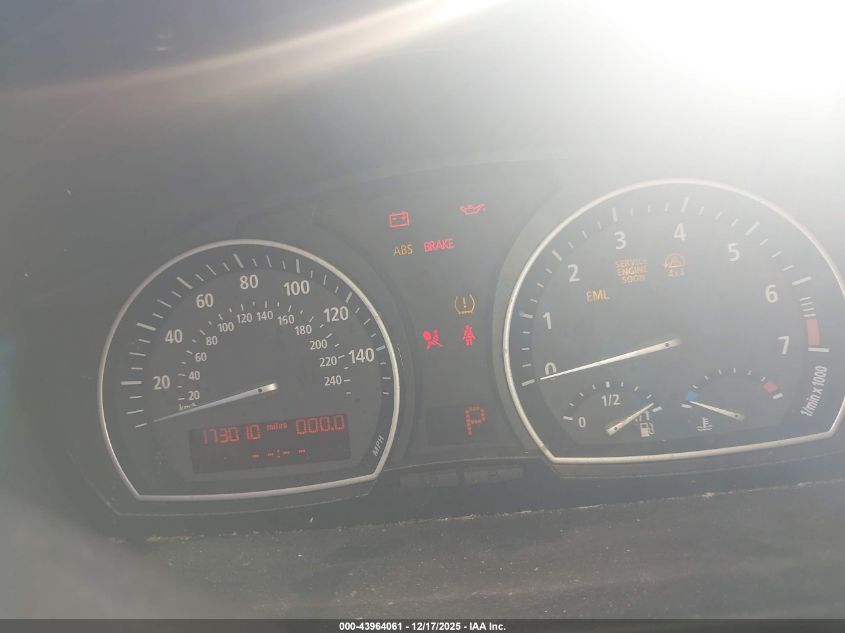 2006 BMW X3 3.0I VIN: WBXPA93466WG91397 Lot: 43964061