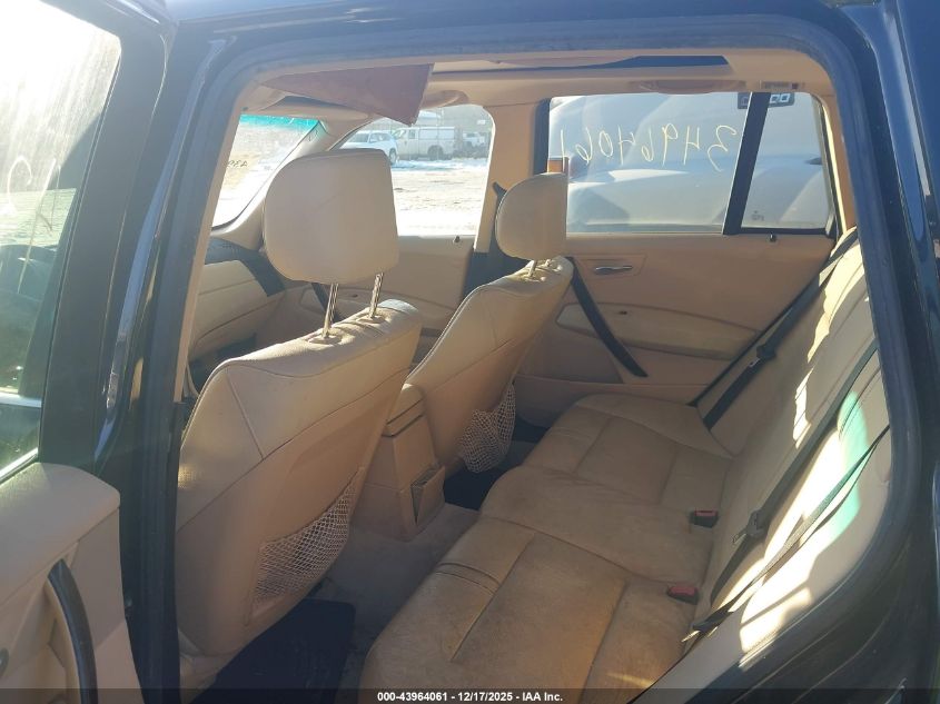 2006 BMW X3 3.0I VIN: WBXPA93466WG91397 Lot: 43964061