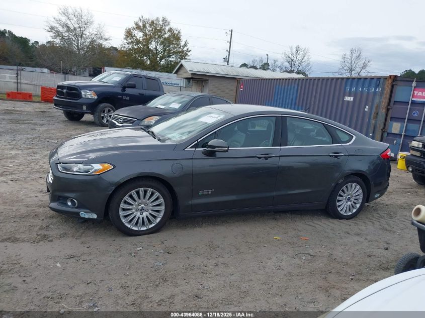 2016 Ford Fusion Energi Se Luxury VIN: 3FA6P0PU8GR154311 Lot: 43964088