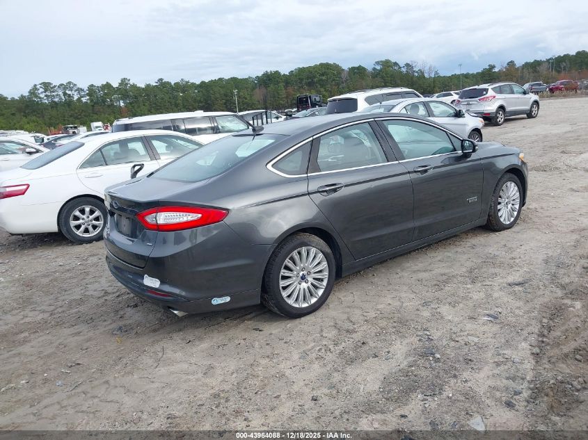 2016 Ford Fusion Energi Se Luxury VIN: 3FA6P0PU8GR154311 Lot: 43964088