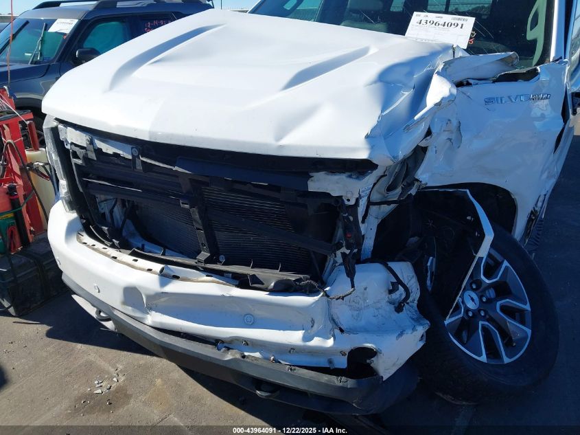 2021 Chevrolet Silverado 1500 4Wd Short Bed Rst VIN: 3GCUYEED0MG154907 Lot: 43964091