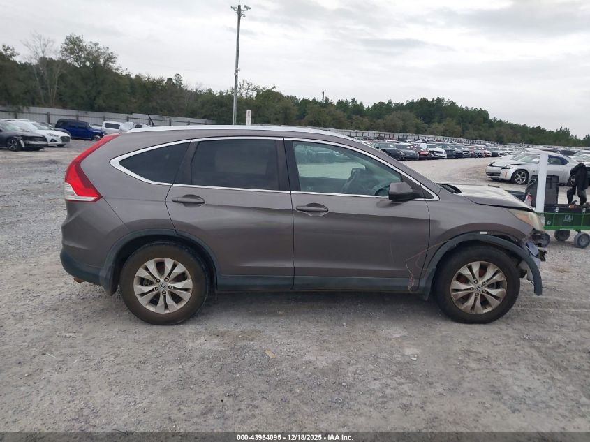 2012 Honda Cr-V Ex-L VIN: 5J6RM3H72CL001159 Lot: 43964095