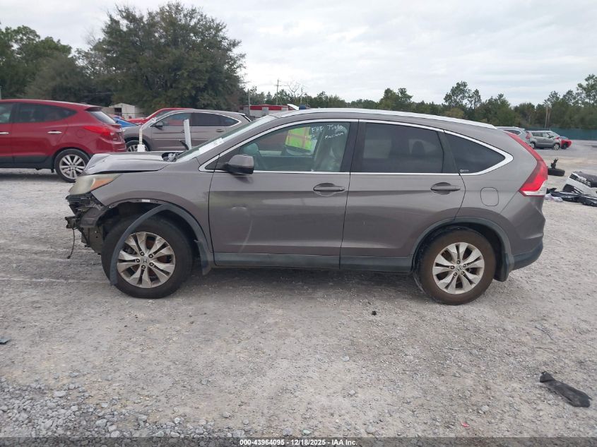 2012 Honda Cr-V Ex-L VIN: 5J6RM3H72CL001159 Lot: 43964095