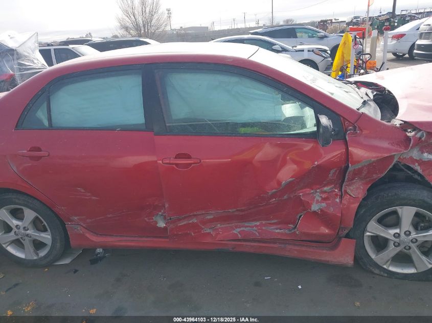 2011 Toyota Corolla S VIN: 2T1BU4EE5BC569153 Lot: 43964103