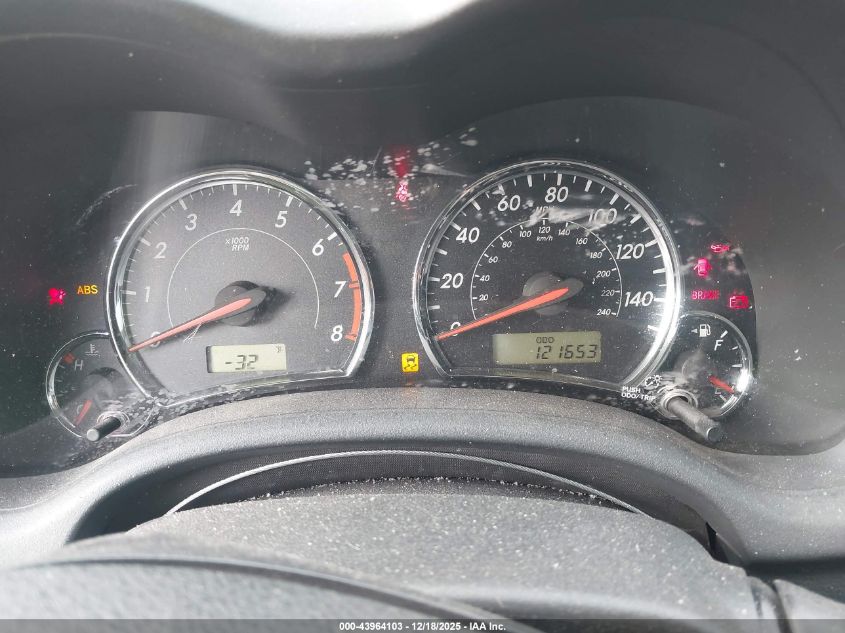 2011 Toyota Corolla S VIN: 2T1BU4EE5BC569153 Lot: 43964103