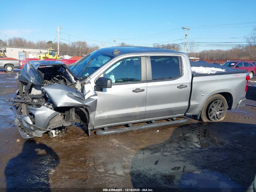 2023 Chevrolet Silverado 1500 4Wd Short Bed Custom VIN: 3GCPDBEK2PG360983 Lot: 43964105
