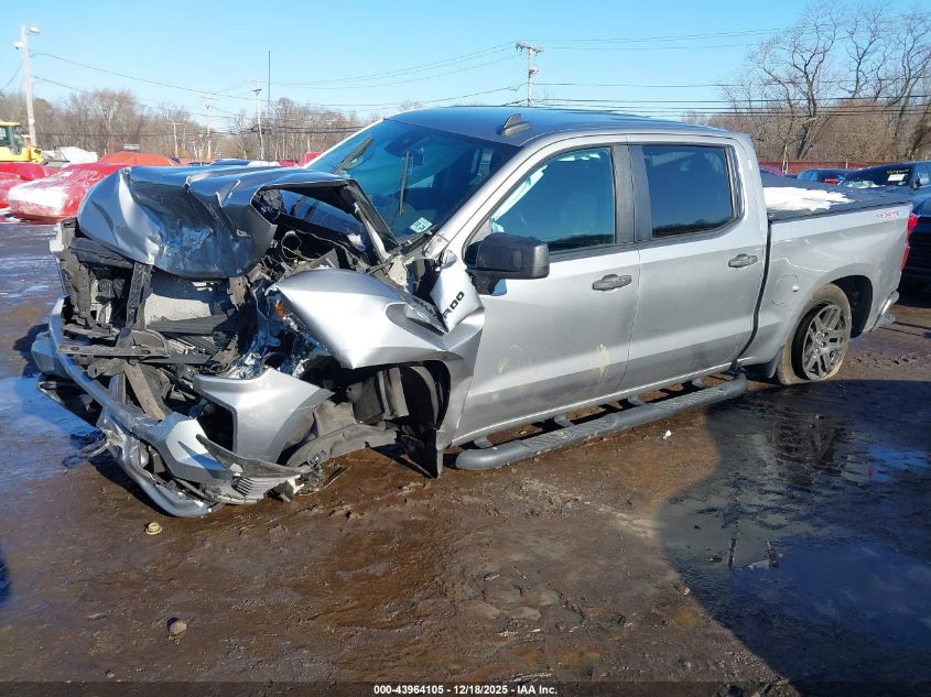 2023 Chevrolet Silverado 1500 4Wd Short Bed Custom VIN: 3GCPDBEK2PG360983 Lot: 43964105