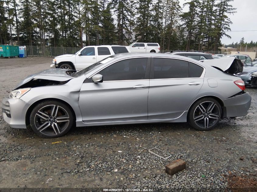 2017 Honda Accord Sport VIN: 1HGCR2F56HA081949 Lot: 43964107