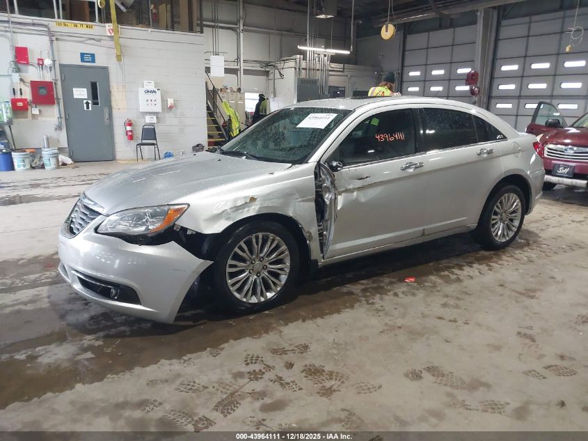 2012 Chrysler 200 Limited VIN: 1C3CCBCB3CN197223 Lot: 43964111