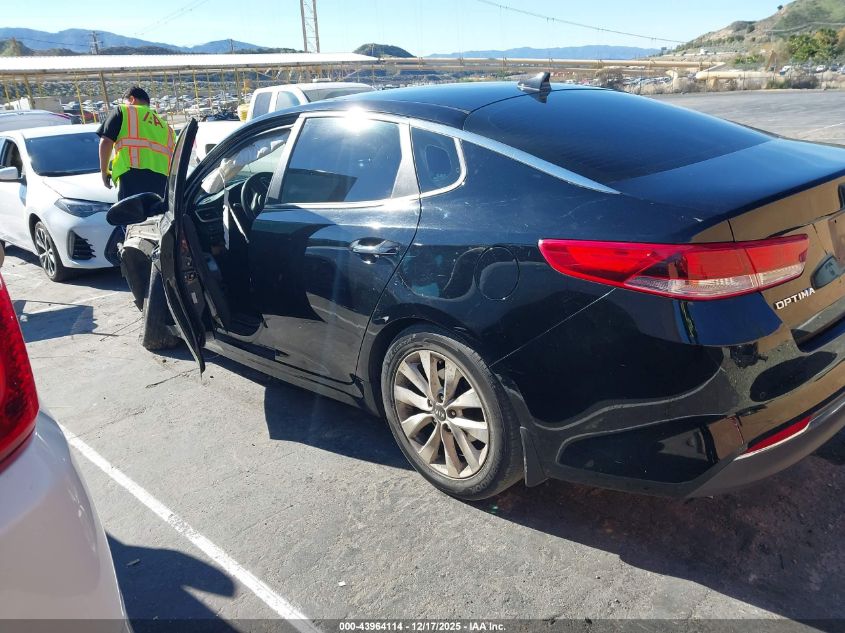 2018 Kia Optima Lx VIN: 5XXGT4L37JG267042 Lot: 43964114