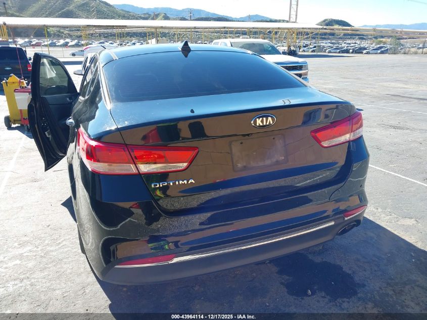 2018 Kia Optima Lx VIN: 5XXGT4L37JG267042 Lot: 43964114