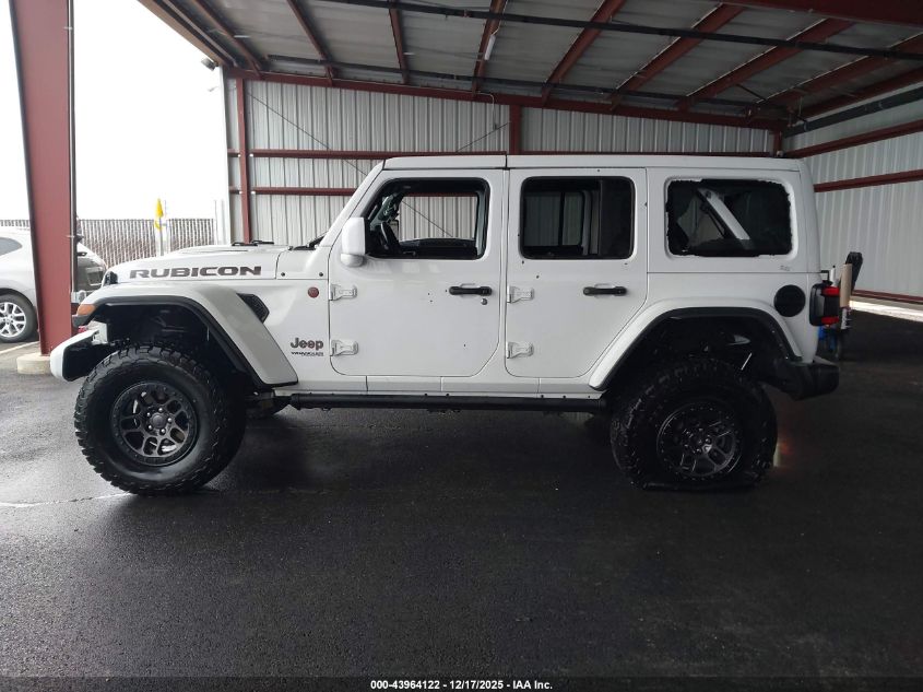 2022 Jeep Wrangler Unlimited Rubicon 4X4 VIN: 1C4JJXFG6NW211657 Lot: 43964122