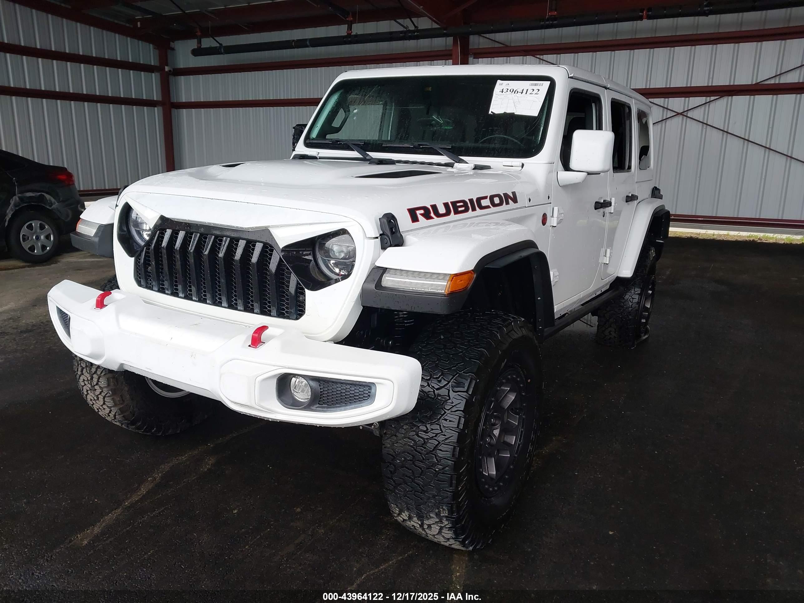 2022 Jeep Wrangler Unlimited Rubicon 4X4