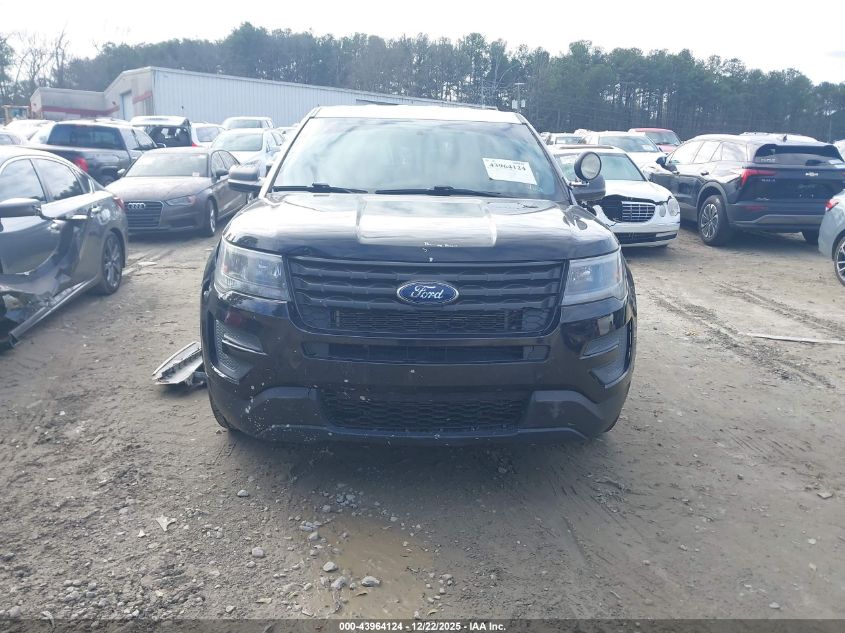 2017 Ford Utility Police Interceptor VIN: 1FM5K8AR3HGC35051 Lot: 43964124