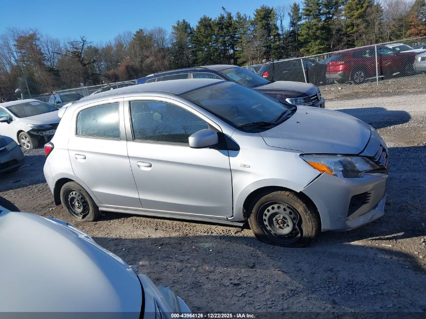 2023 Mitsubishi Mirage Es/Le VIN: ML32AUHJ9PH006243 Lot: 43964126