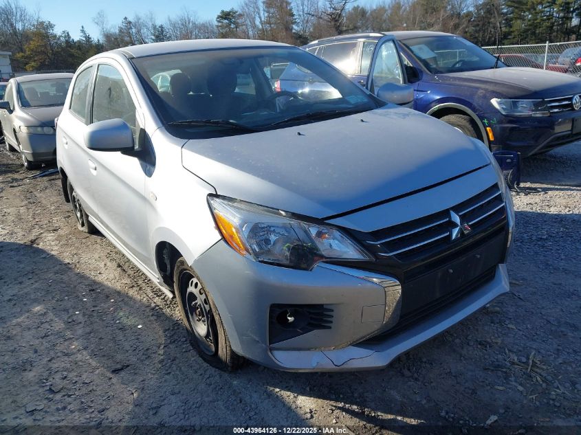 2023 Mitsubishi Mirage Es/Le VIN: ML32AUHJ9PH006243 Lot: 43964126