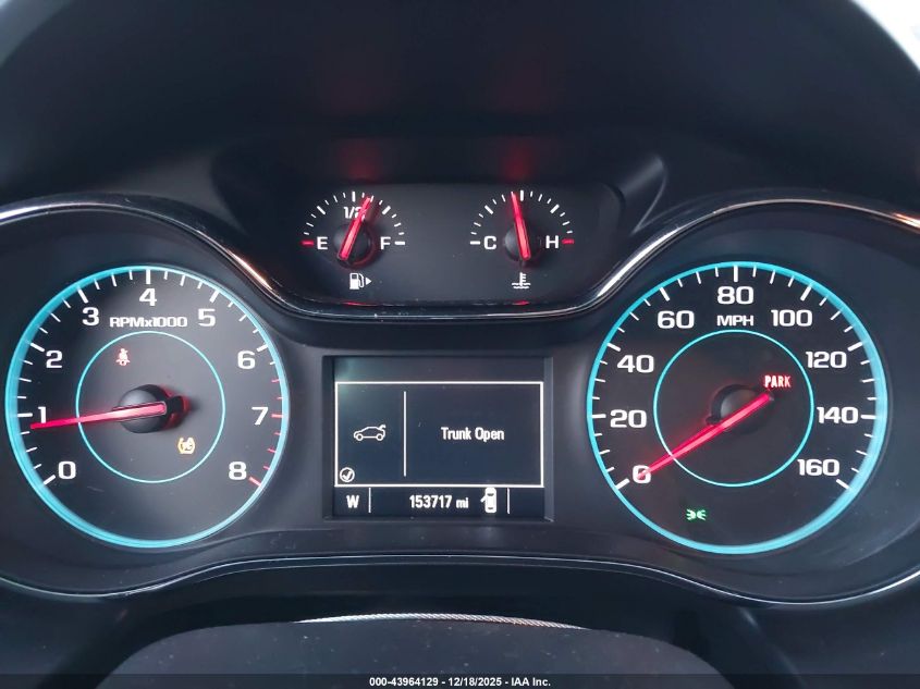 2017 Chevrolet Cruze Lt Manual VIN: 1G1BD5SM8H7174565 Lot: 43964129