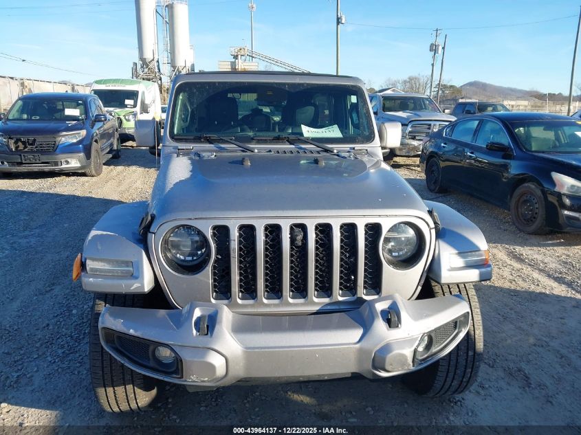2021 Jeep Wrangler Unlimited High Altitude 4X4 VIN: 1C4HJXEGXMW746005 Lot: 43964137