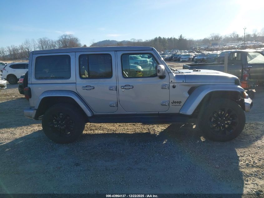 2021 Jeep Wrangler Unlimited High Altitude 4X4 VIN: 1C4HJXEGXMW746005 Lot: 43964137