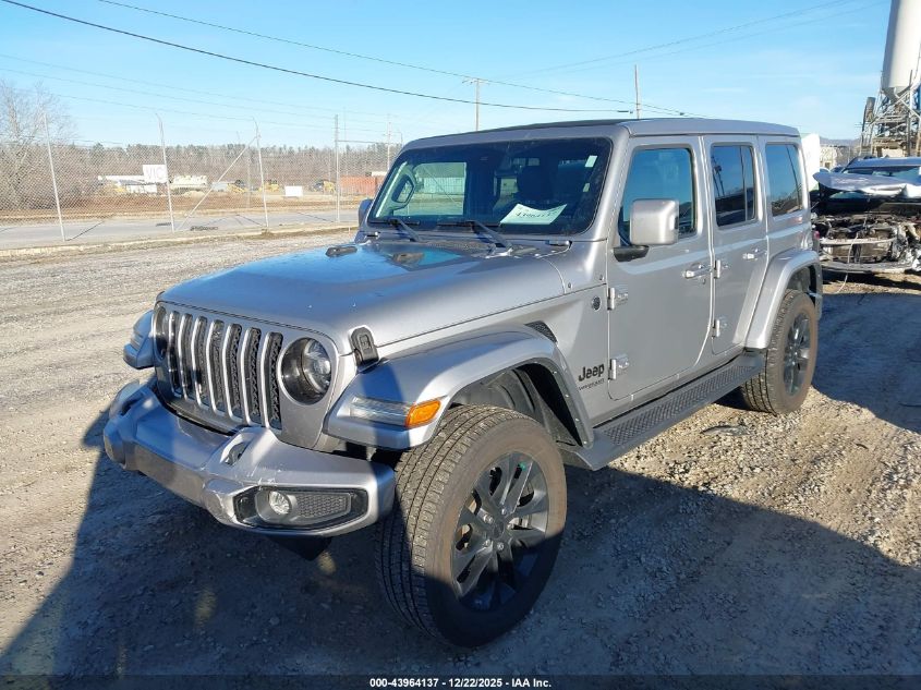 2021 Jeep Wrangler Unlimited High Altitude 4X4 VIN: 1C4HJXEGXMW746005 Lot: 43964137