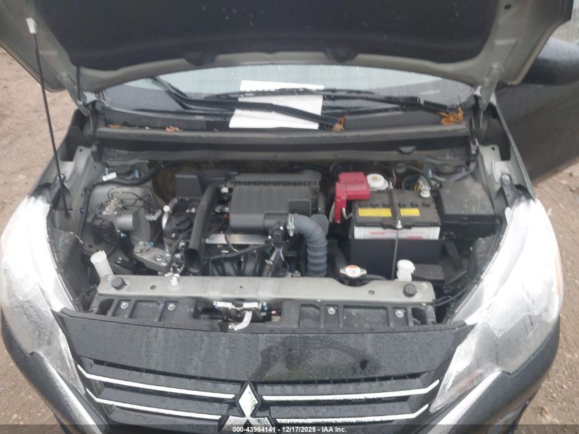 2024 Mitsubishi Mirage Es/Le VIN: ML32AUHJ0RH019725 Lot: 43964141