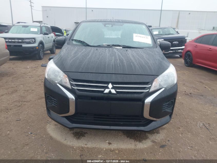 2024 Mitsubishi Mirage Es/Le VIN: ML32AUHJ0RH019725 Lot: 43964141