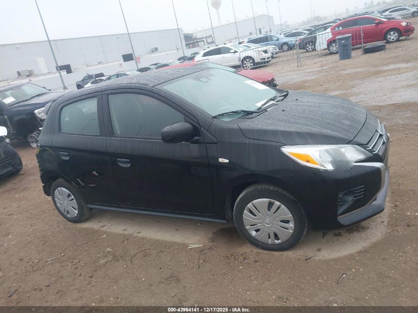 2024 Mitsubishi Mirage Es/Le VIN: ML32AUHJ0RH019725 Lot: 43964141