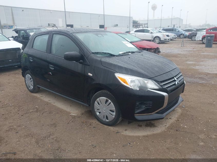 2024 Mitsubishi Mirage Es/Le VIN: ML32AUHJ0RH019725 Lot: 43964141