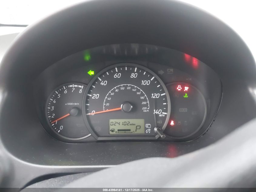 2024 Mitsubishi Mirage Es/Le VIN: ML32AUHJ0RH019725 Lot: 43964141